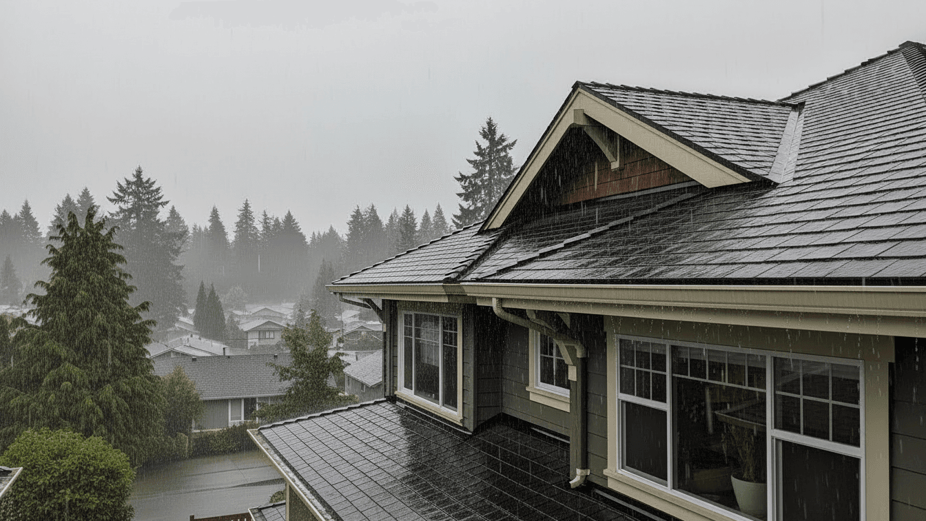 How Much Rainwater Hits Your Vancouver WA Roof? [2026 Data]