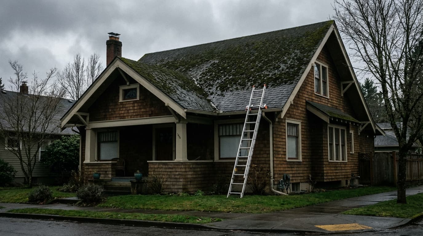 Portland's Dry Day: Prevent Roof Moss Before Spring Rain