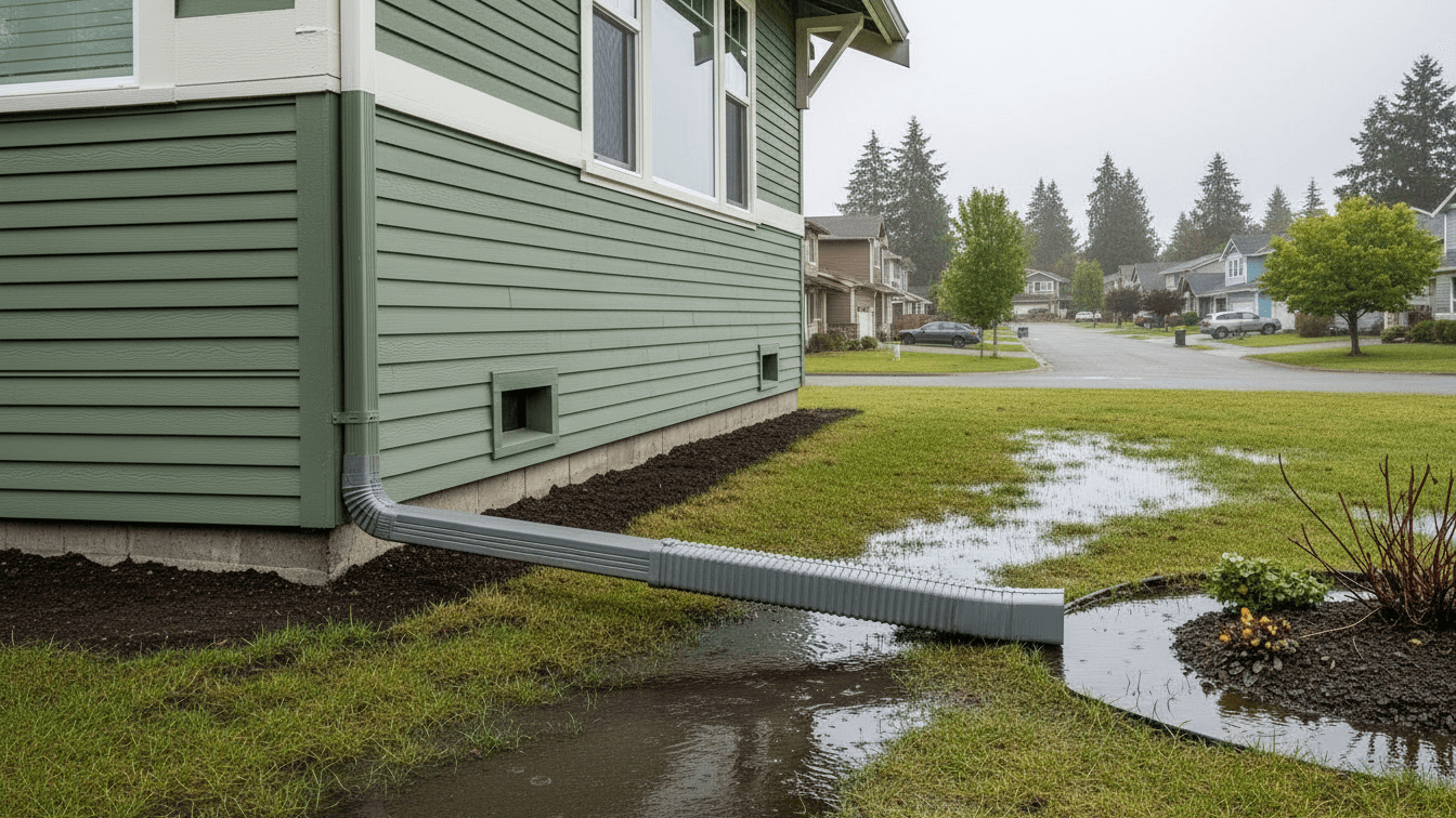 Sunday Rain Check: Is Your Vancouver WA Drainage Ready?