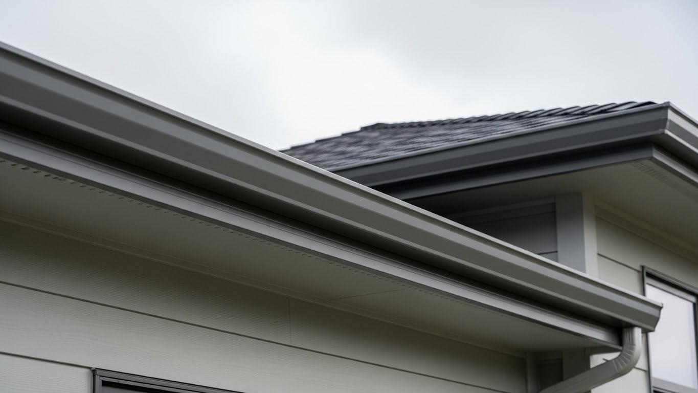 Learn about fascia gutters for Vancouver WA homes. Compare fascia vs K-style gutters, seamless construction benefits, costs, and best home styles for each.